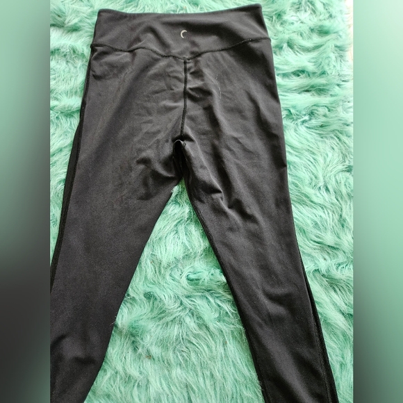ZYIA Leggings Black Reflective Light N Tight 14-16 - Picture 5 of 5
